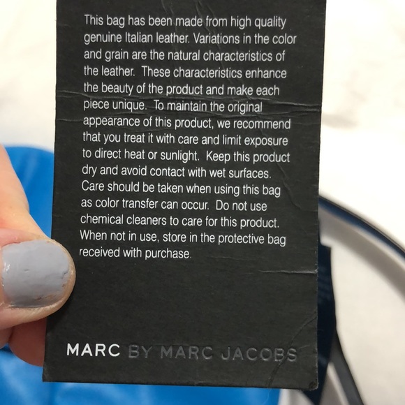 Marc Jacobs , large genuine Italian leather crossbody bag / purse. - Picture 10 of 10